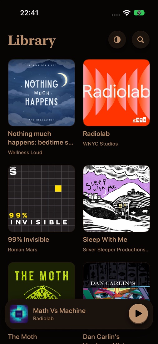 The NightCast library